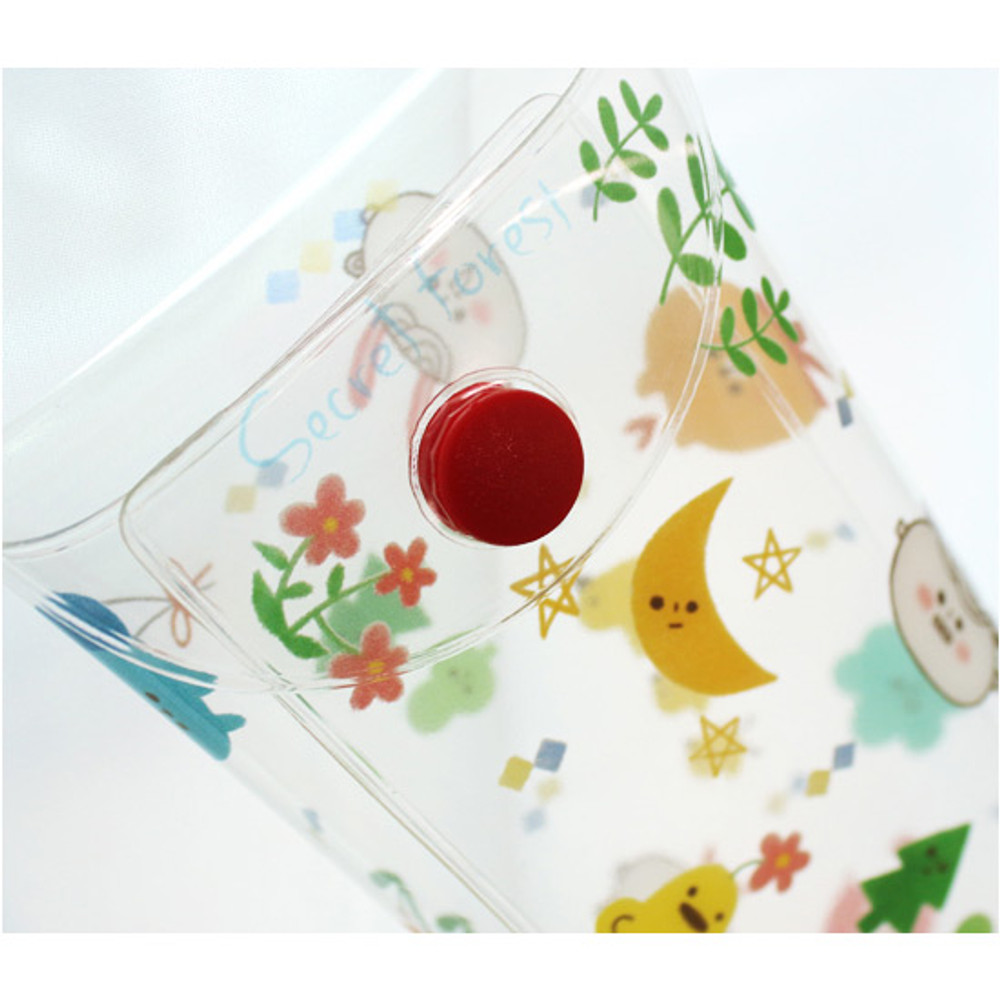02 - Today's picture clear folding pencil case