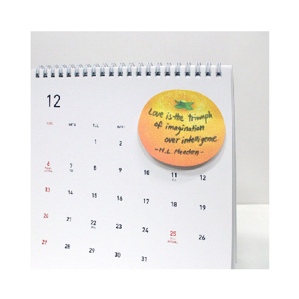 Tangerine sticky memo notes