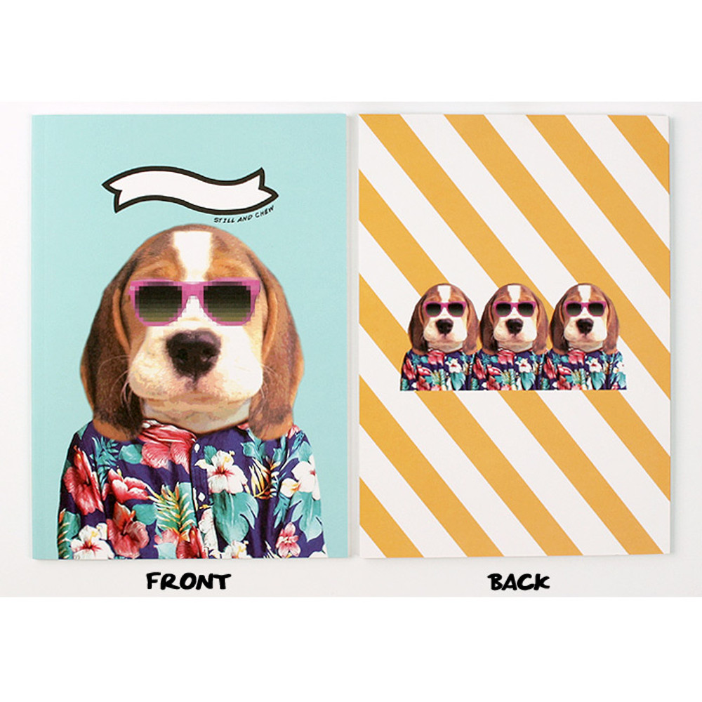 Fashionista - Fashionista animal lined notebook