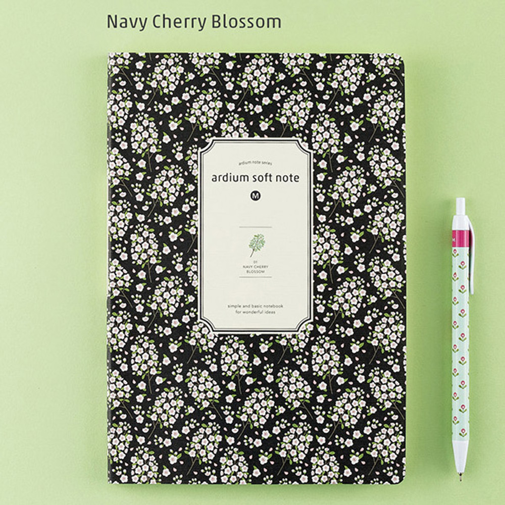 Navy cherry blossom