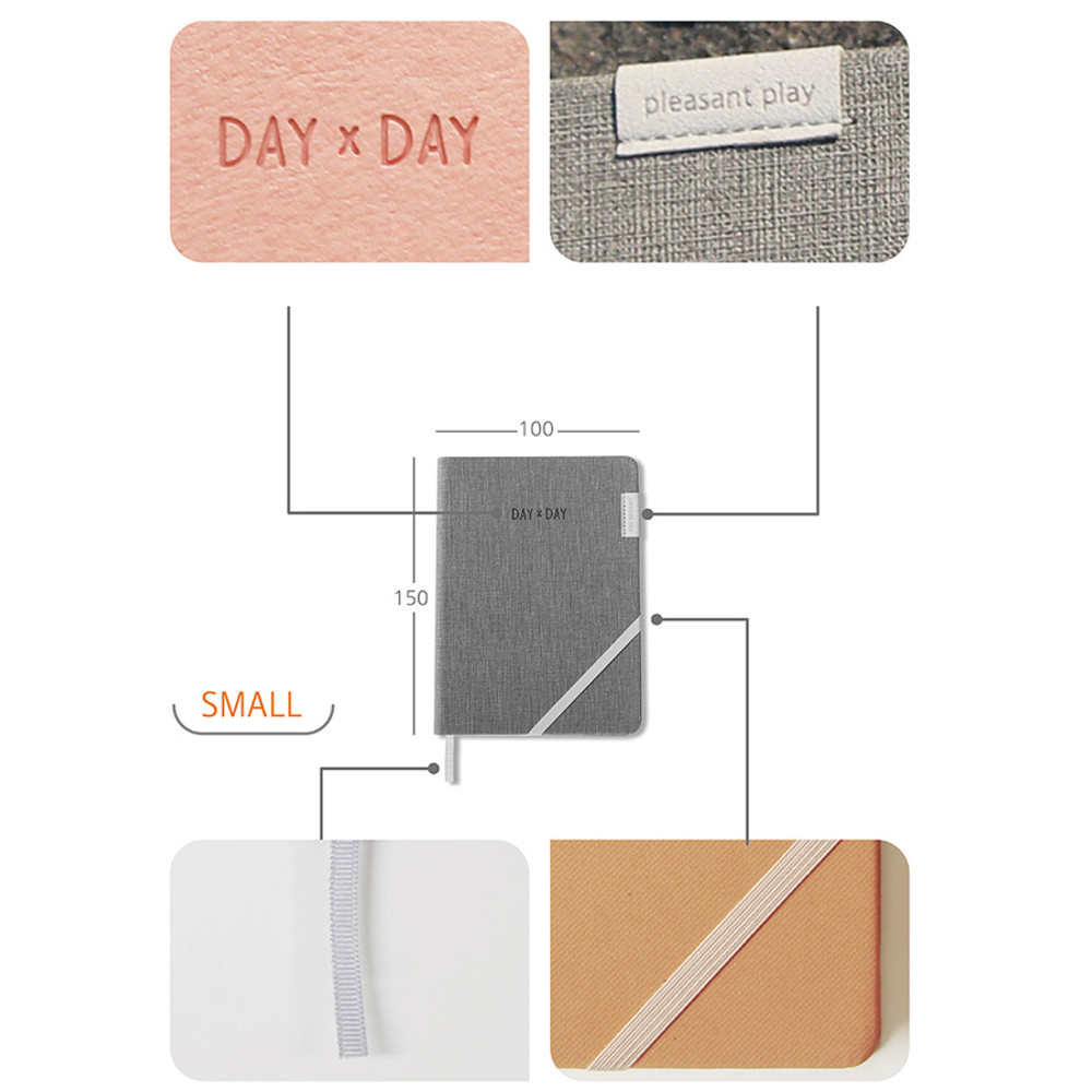 Detail of Day by Day small notebook