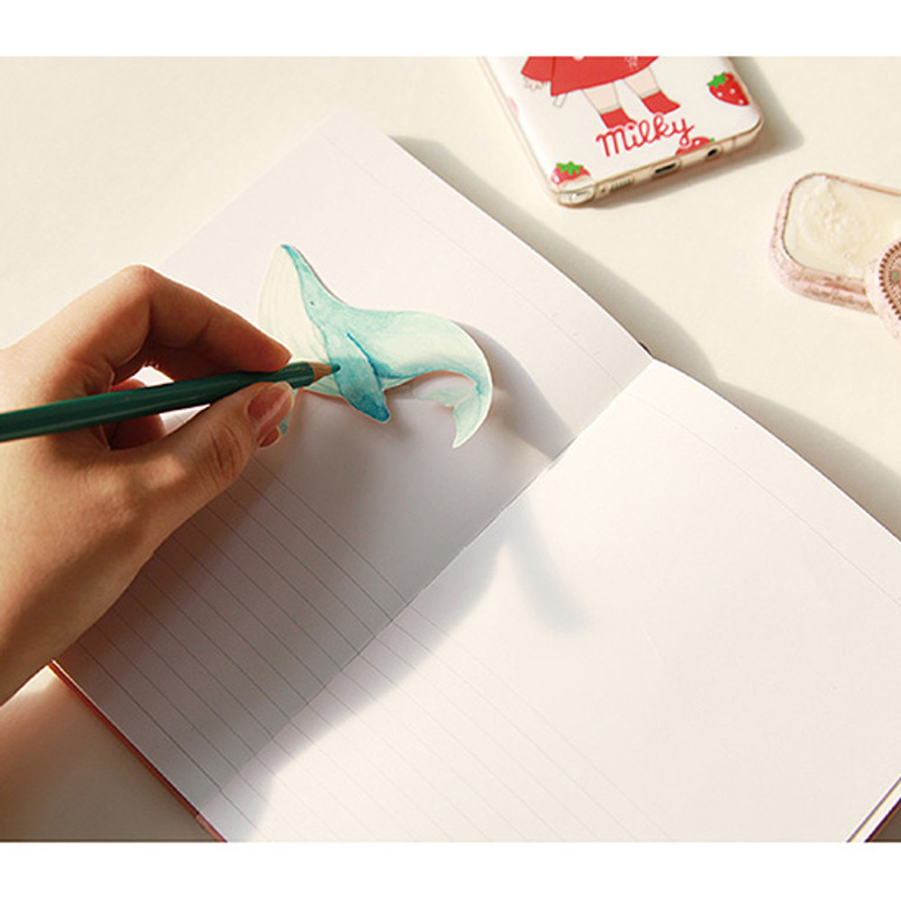 Scrap note - Day by Day large lined and grid notebook