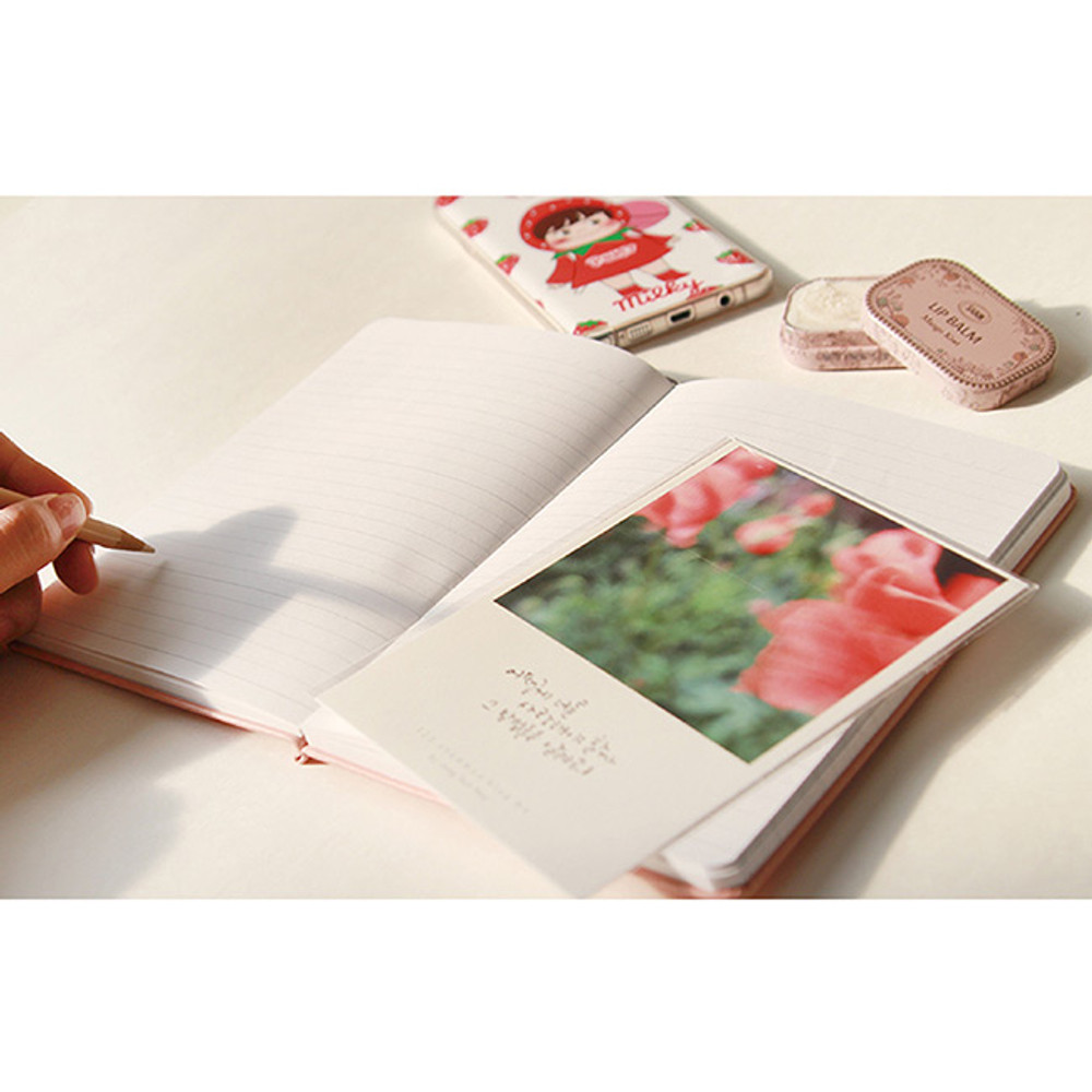 Line note - Day by Day large lined and grid notebook