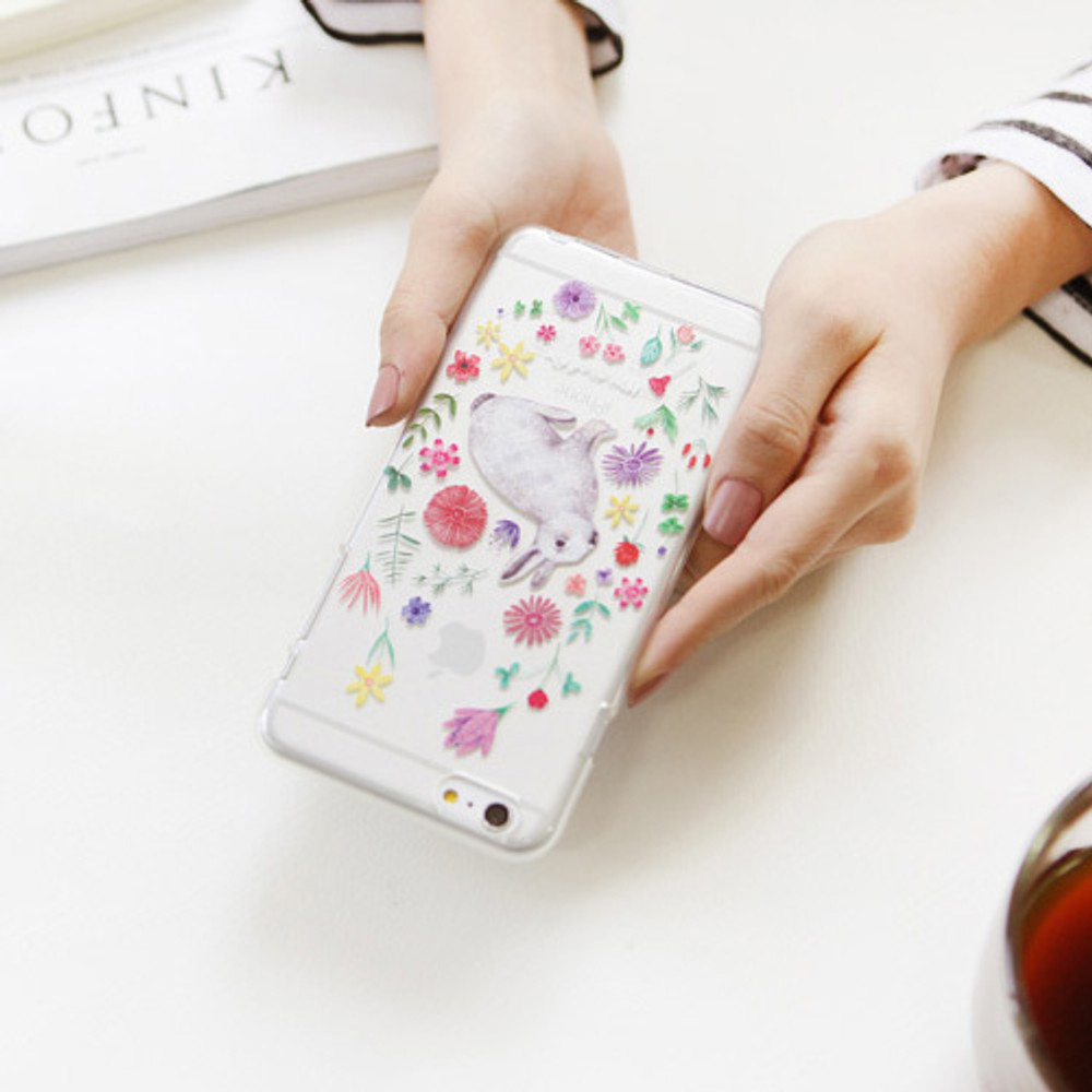 Rabbit - Rim TPU soft iPhone 6 plus case