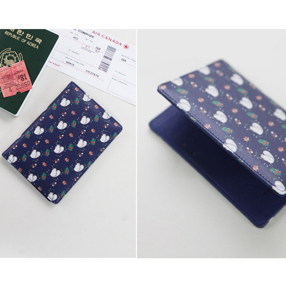 Rim pattern passport cover case