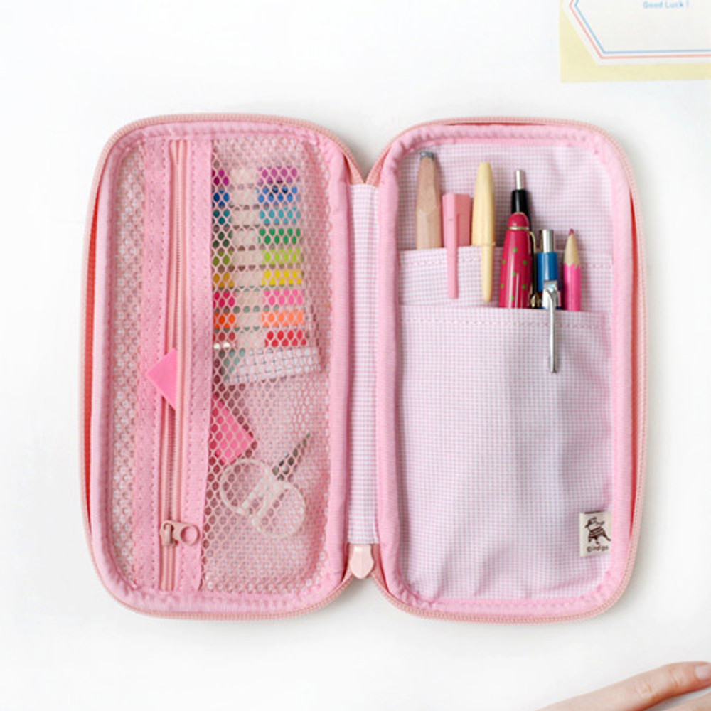 Willow story pattern zip around pencil case