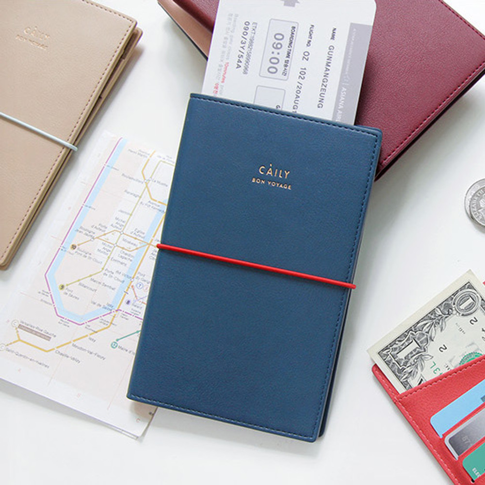 Bon Voyage Passport Cover and Wallet