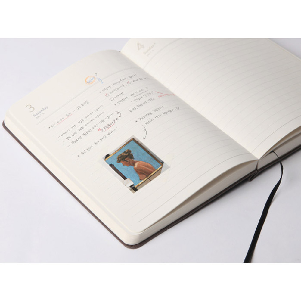Daily note - 2017 Byfulldesign Making memory small dated daily planner