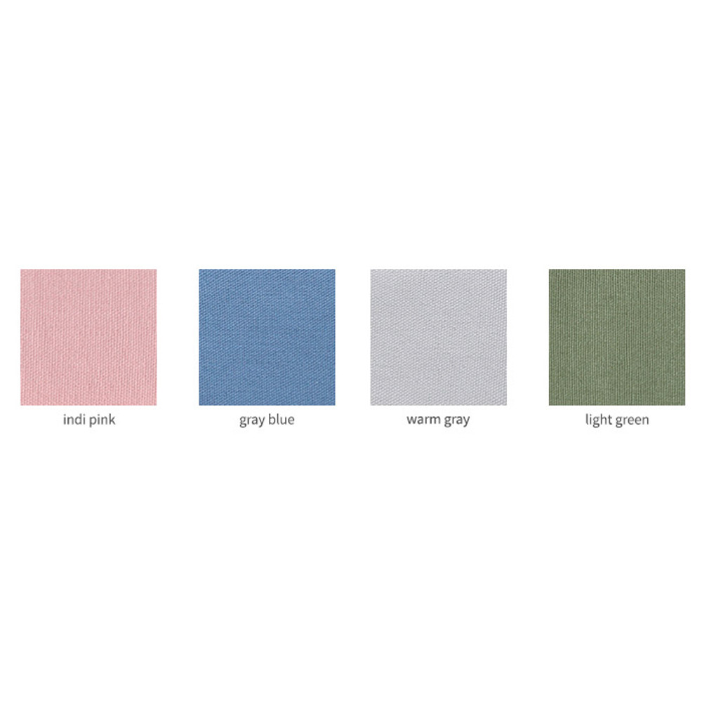 Colors of A low hill basic standard pocket block pouch