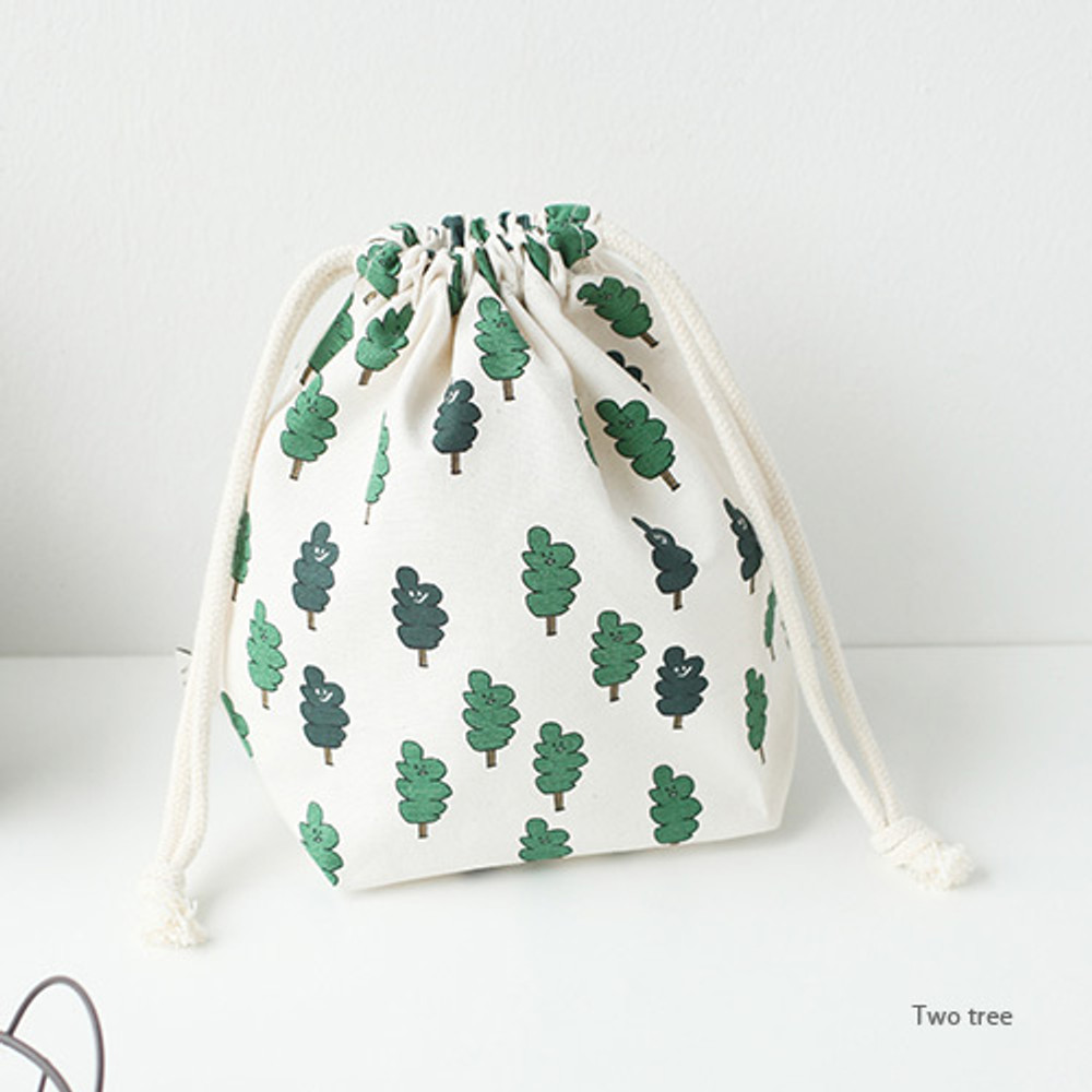 Livework Jam Jam pattern drawstring pouch - fallindesign
