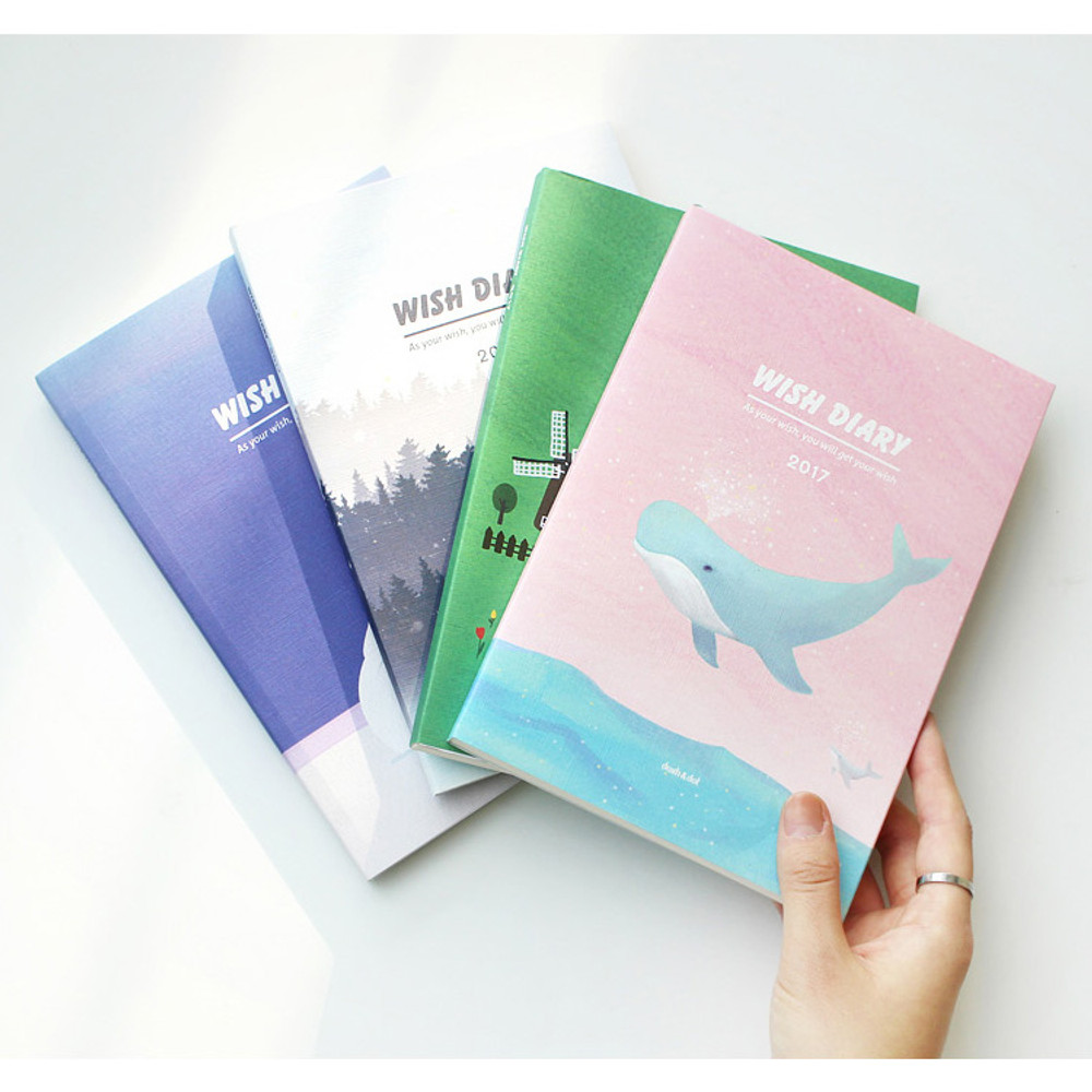 2017 Dash and Dot Wish dated weekly diary