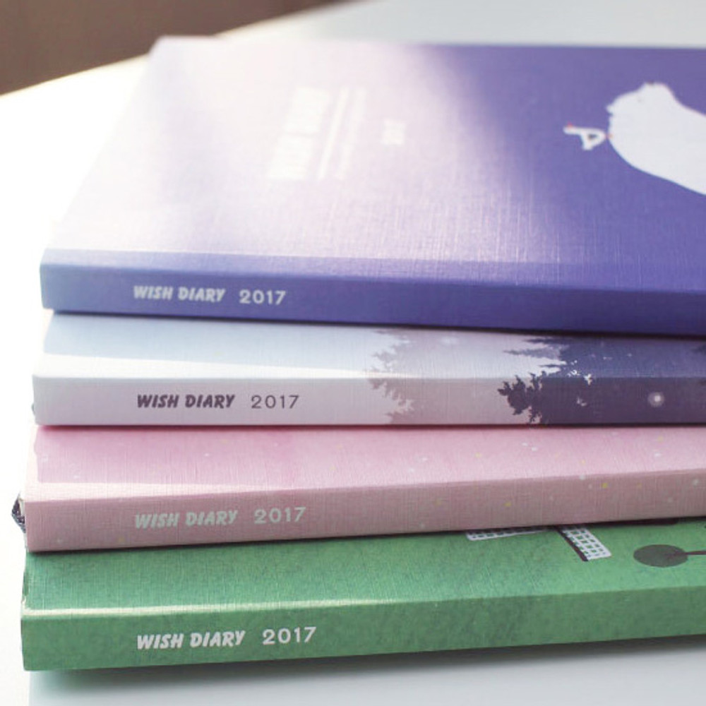 2017 Dash and Dot Wish dated weekly diary