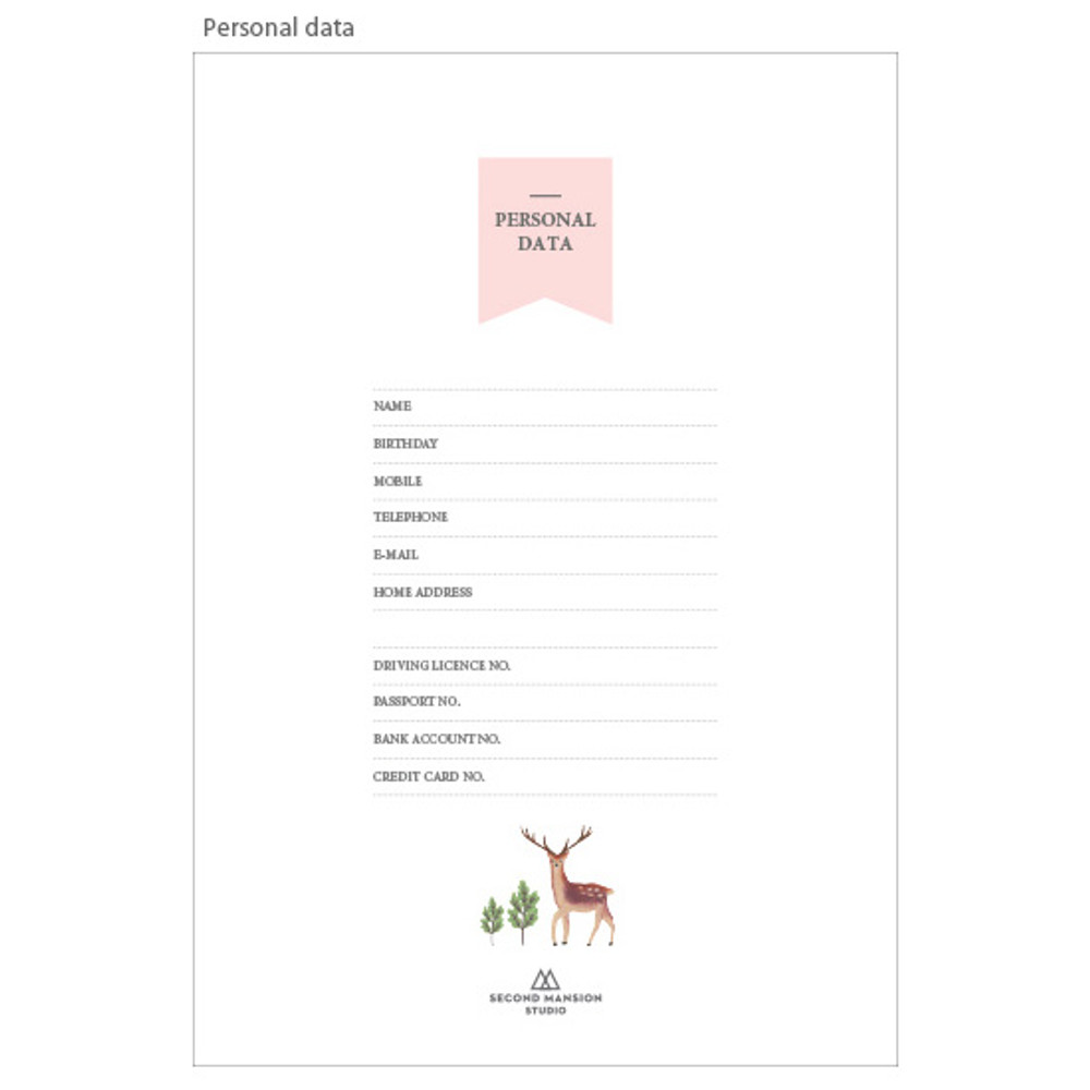 Personal data