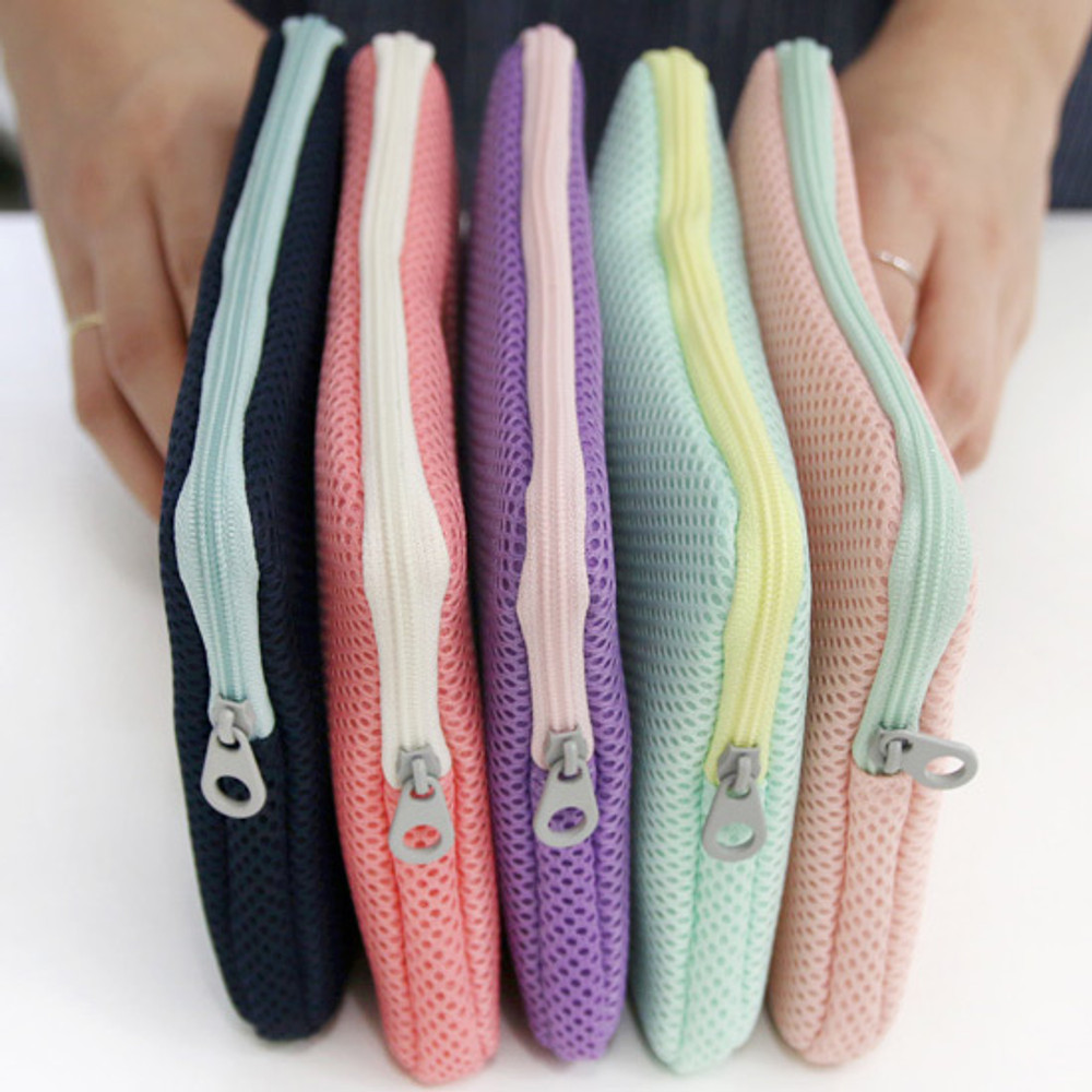 Disco brick air mesh charger pouch 