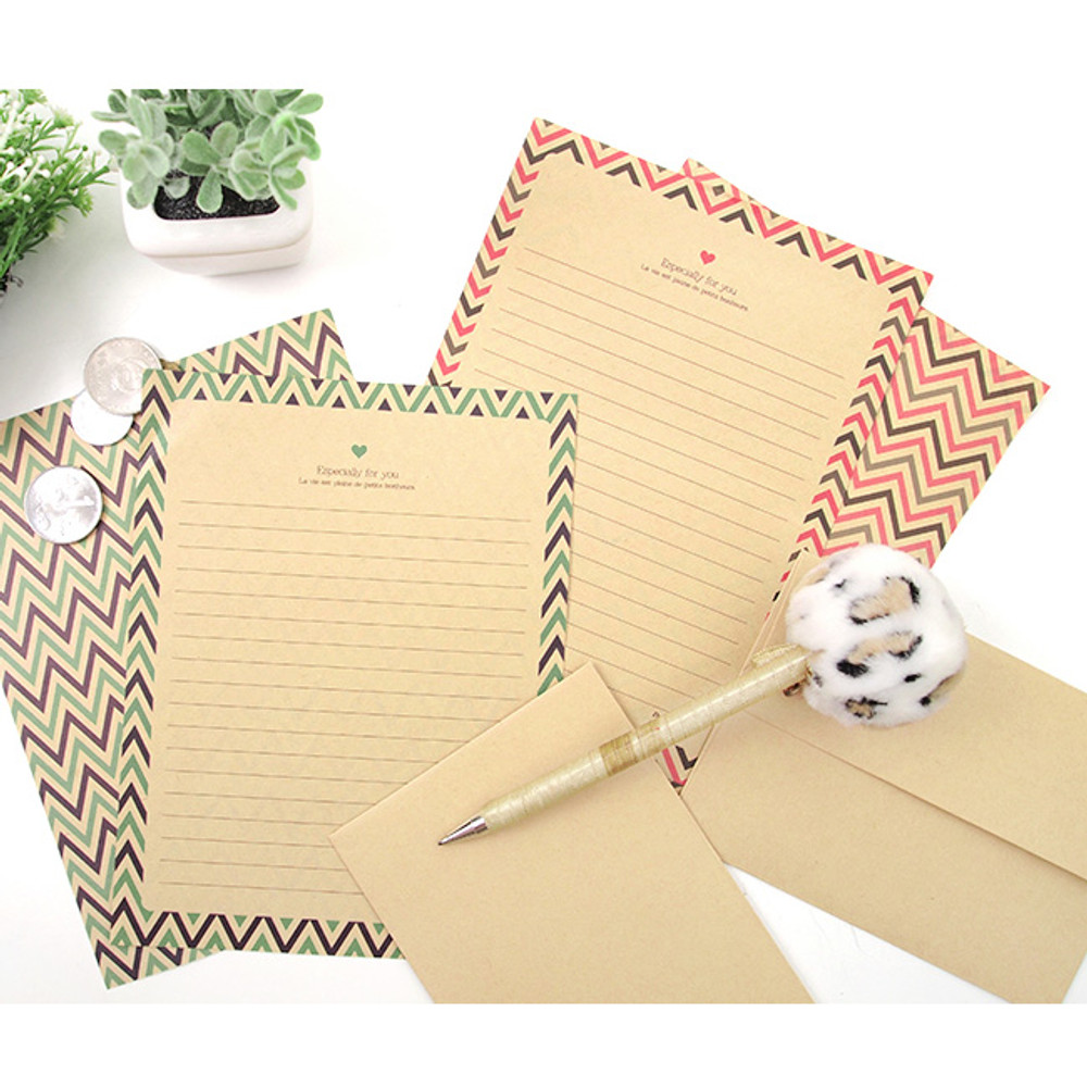 Papier-Mâché letters with Handmade Paper