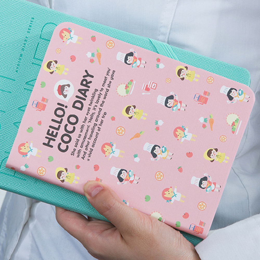 2017 Hello coco weekly dated diary 