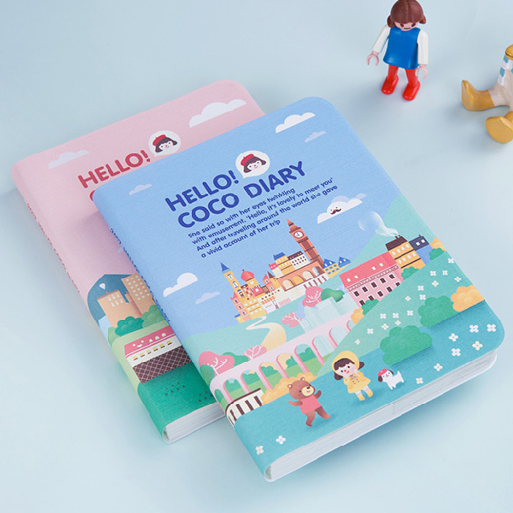 2017 Hello coco weekly dated diary 