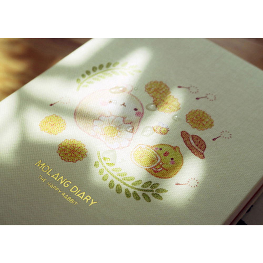 Bookcodi Molang weekly undated diary scheduler 