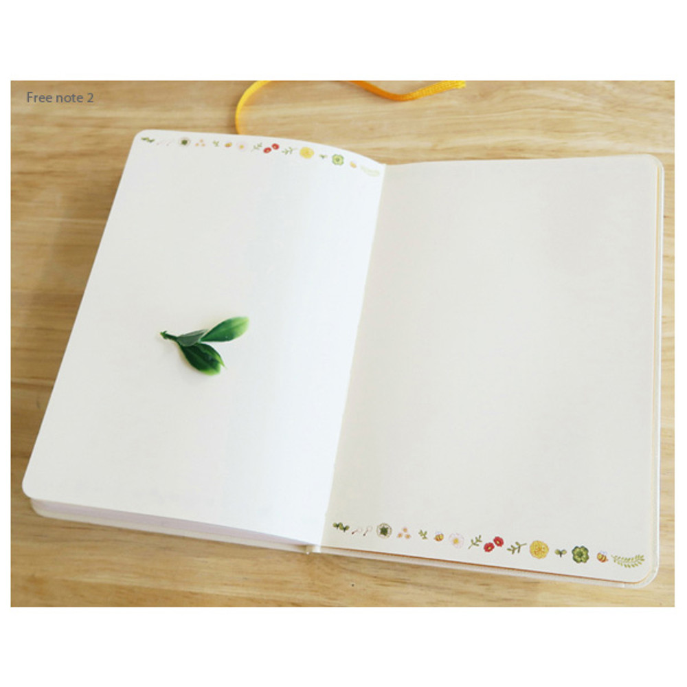 Free note 2 - Bookcodi Molang weekly undated diary scheduler 