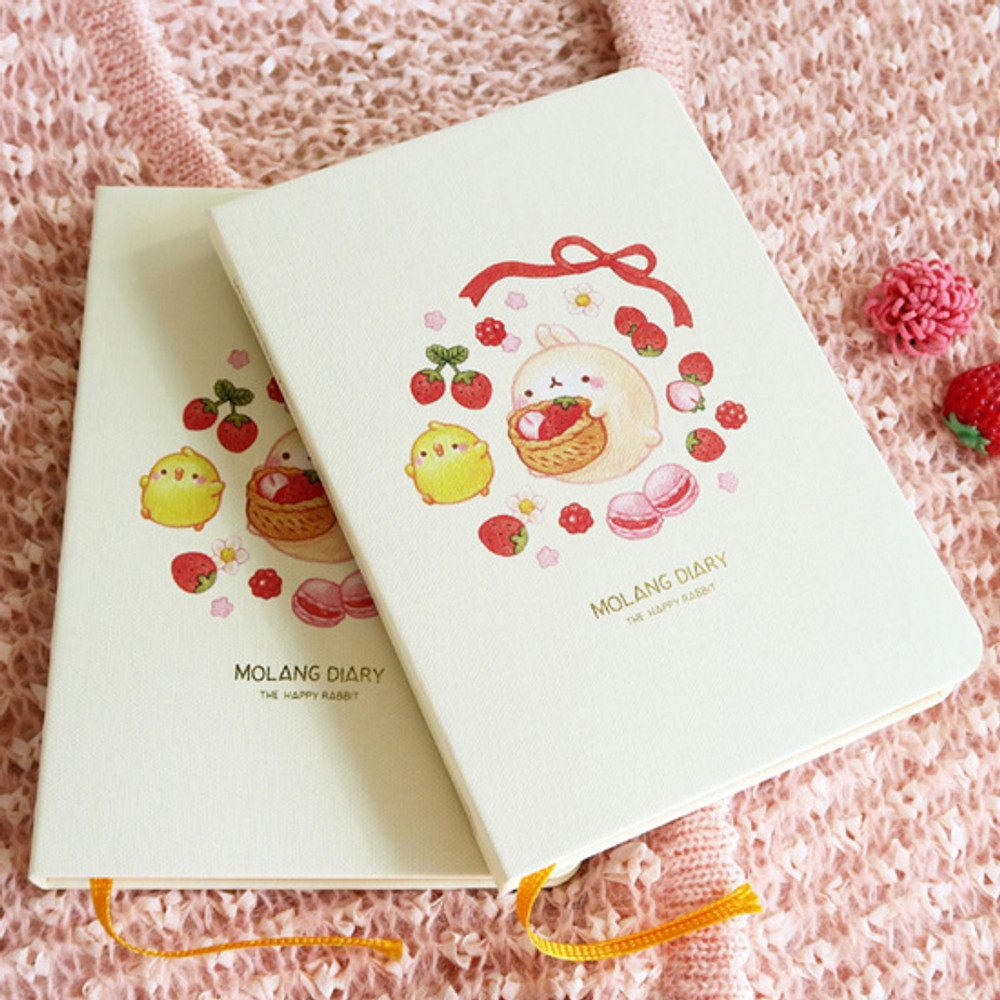 Bookcodi Molang weekly undated diary scheduler 