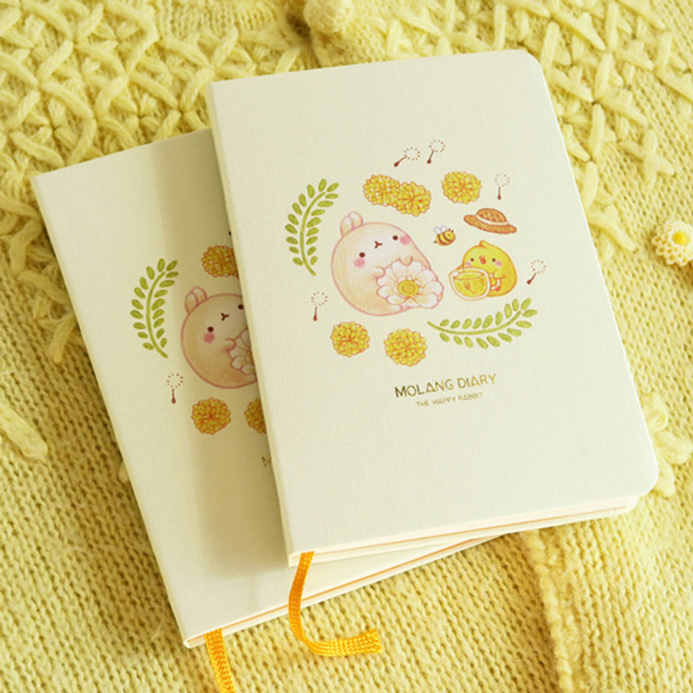 Bookcodi Molang weekly undated diary scheduler 