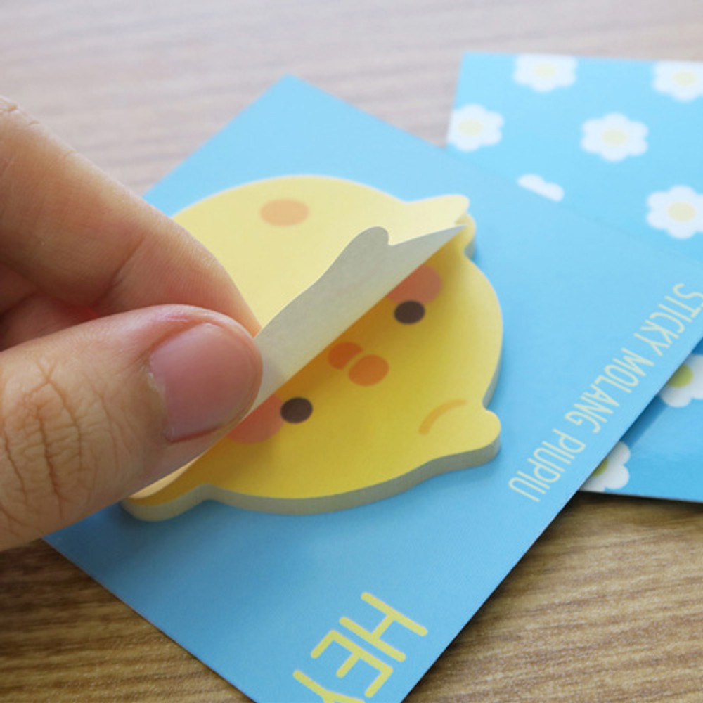 Hey - Bookcodi Molang piupiu cute sticky memo note 