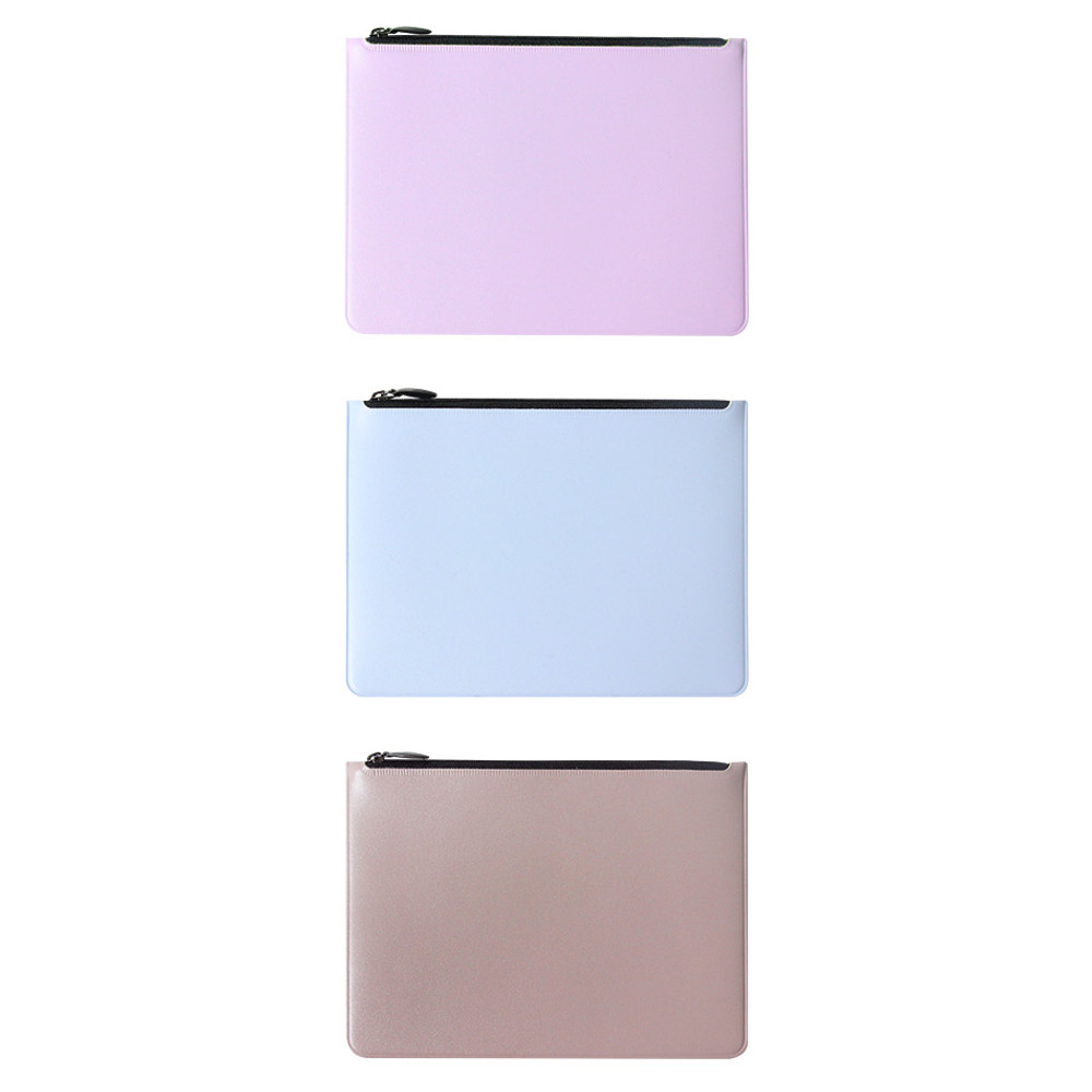 Fenice Seamless matt zipper multi pouch