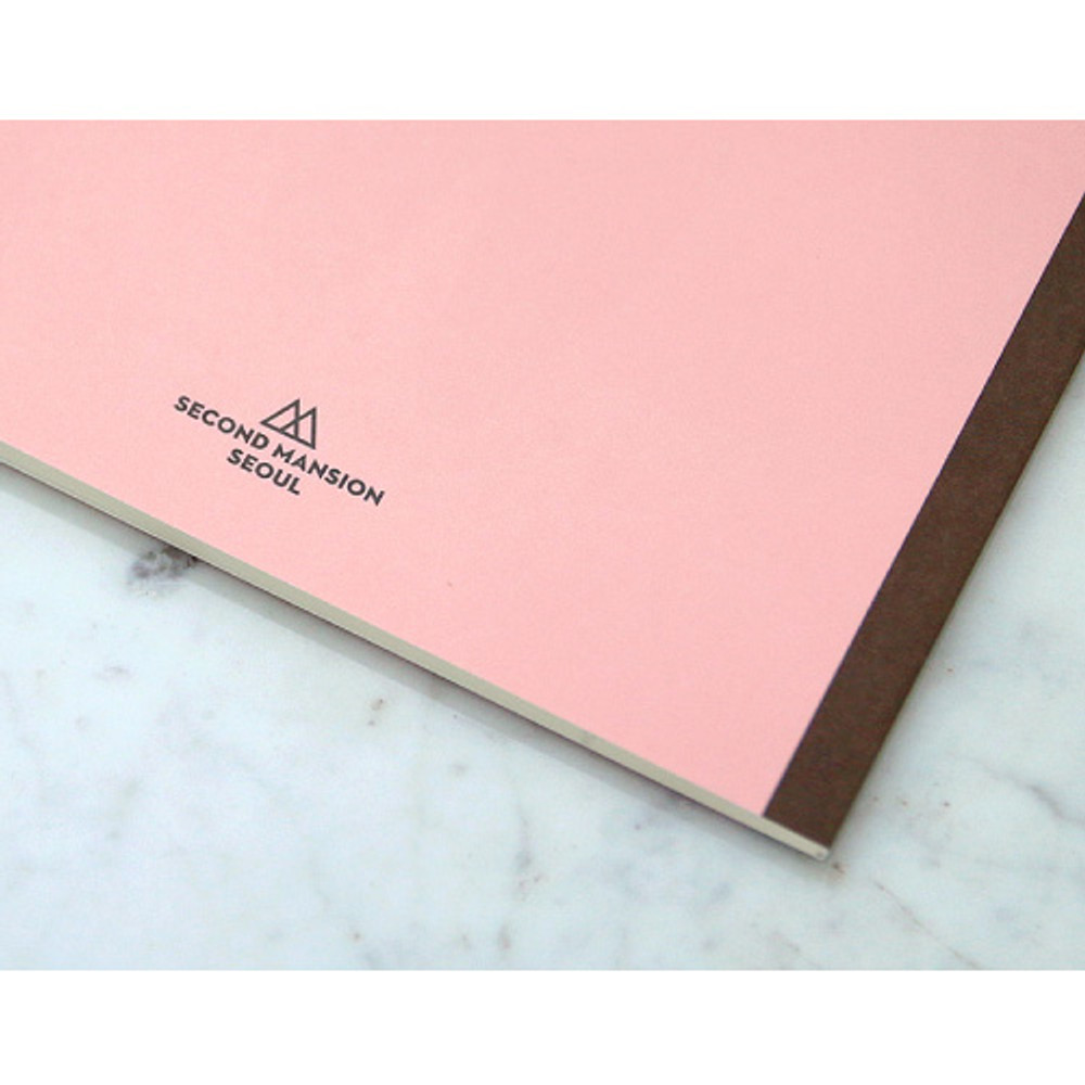 Colorful A5 size grid-lined class notebook