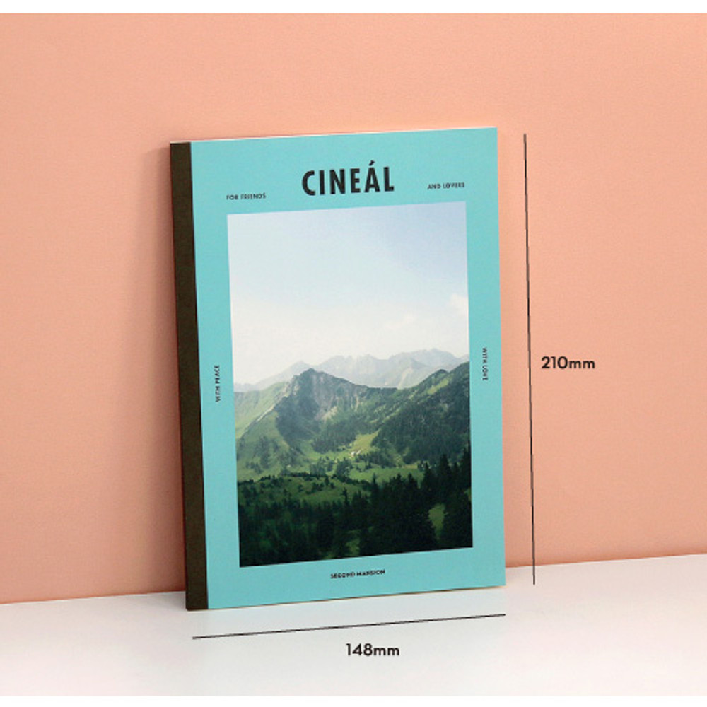 Size of Colorful A5 size grid-lined class notebook