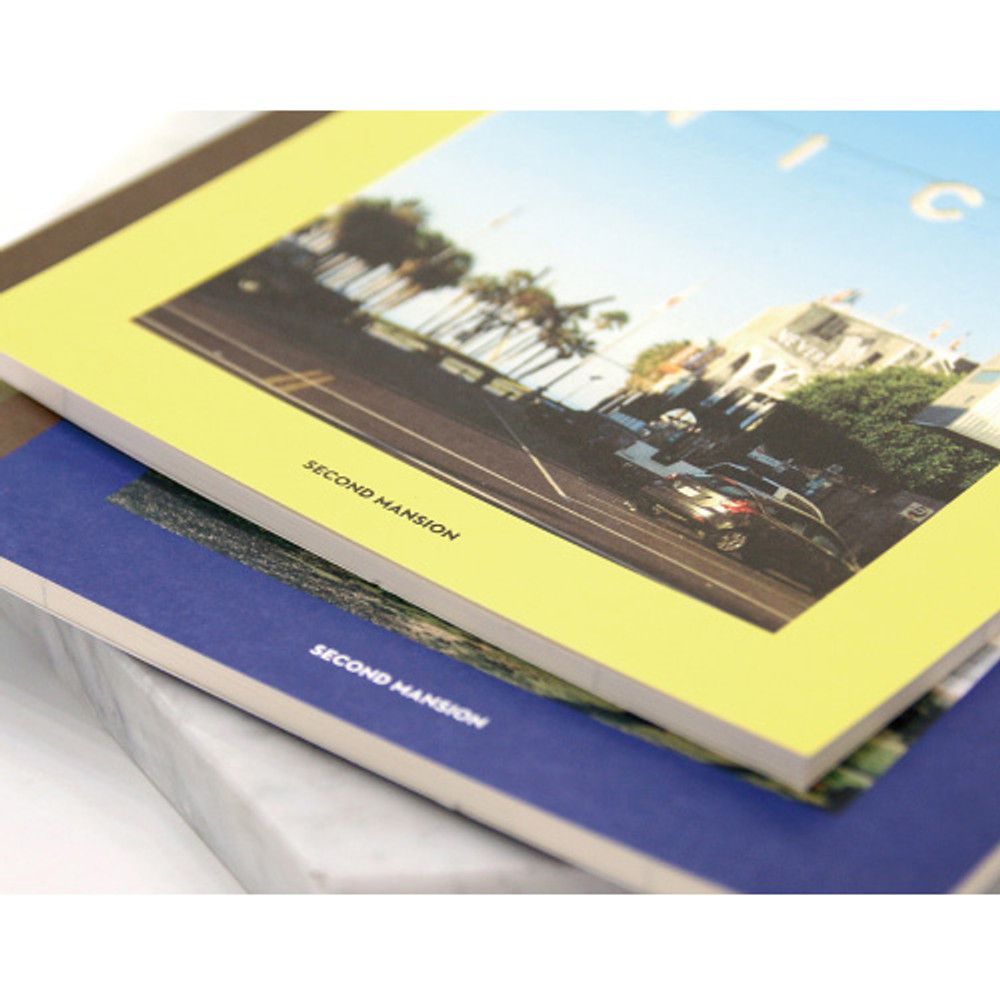 Colorful B5 size grid-lined class notebook