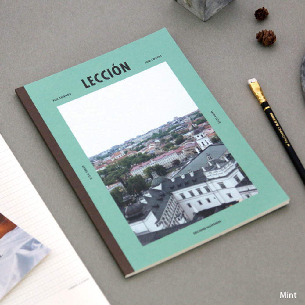 Mint - Colorful B5 size grid-lined class notebook
