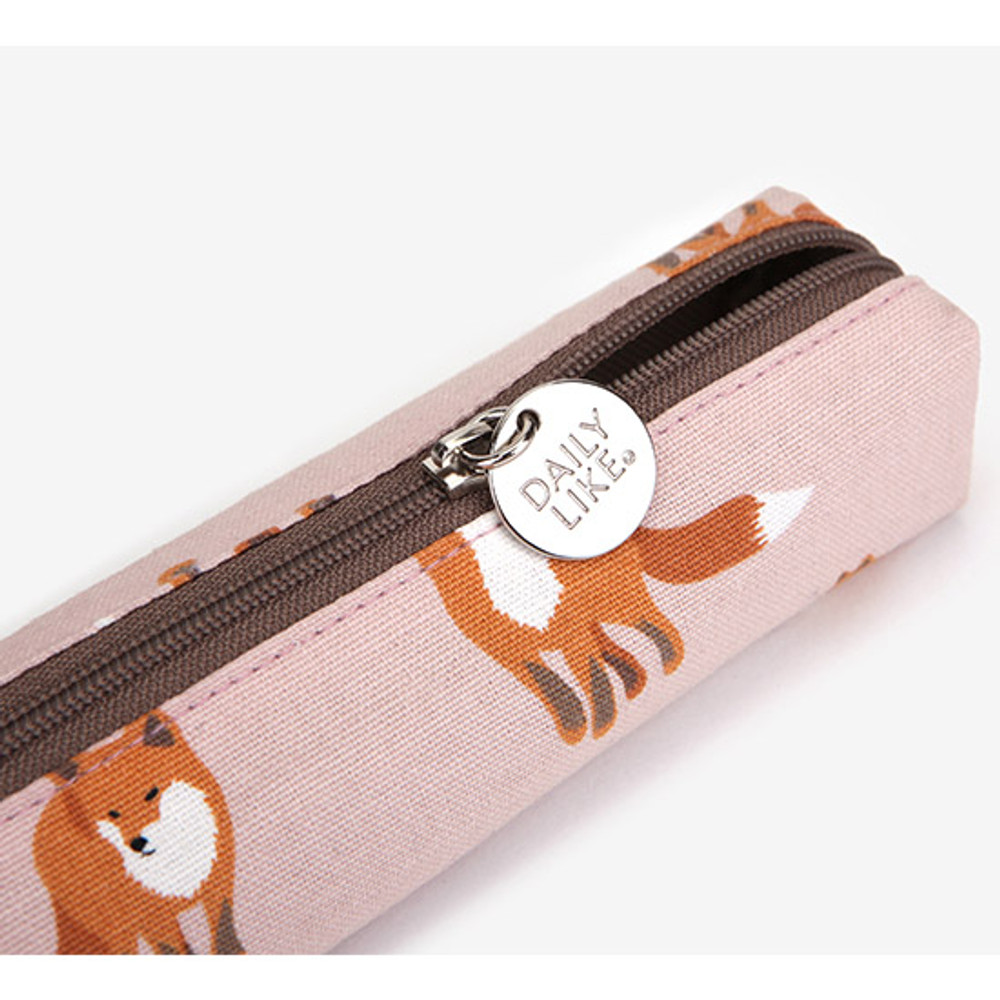 Dailylike For your heart slim zipper pencil case - fallindesign