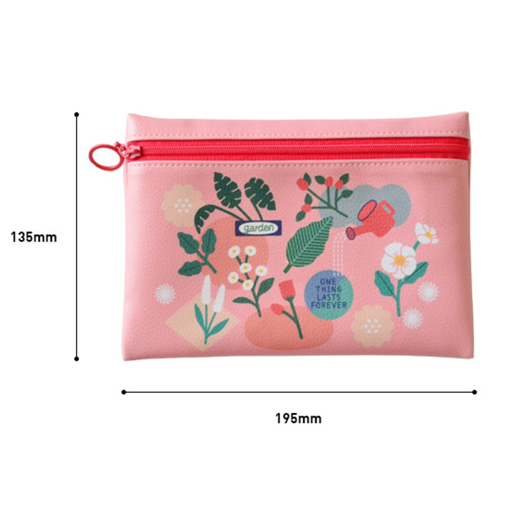 Size of Du dum joyful illustration zipper pouch