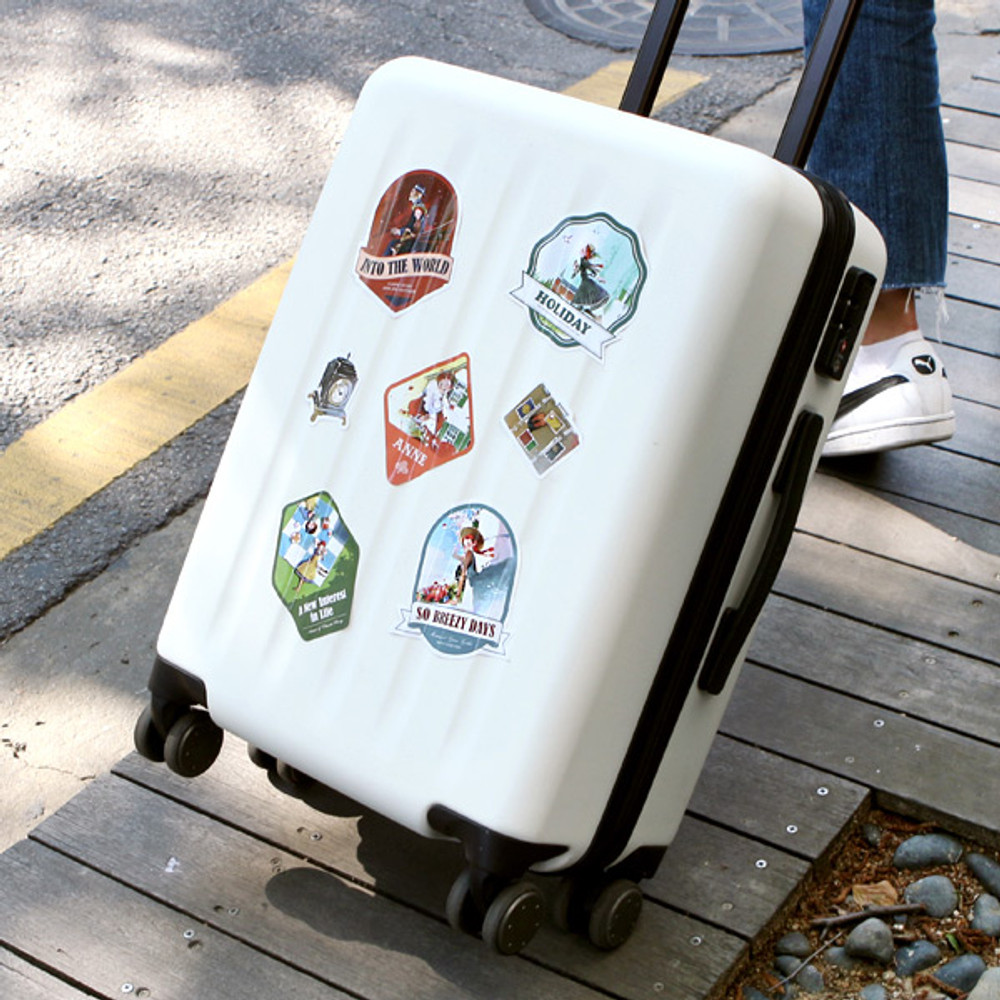 Amazon.com: Wall4Stickers® Luggage Stickers Suitcase 17x Patches Vintage  Travel Labels Retro Vintage Graffiti iPhone car stickerbomb Style Vinyl  Decals Door Skateboard Cafe : Tools & Home Improvement