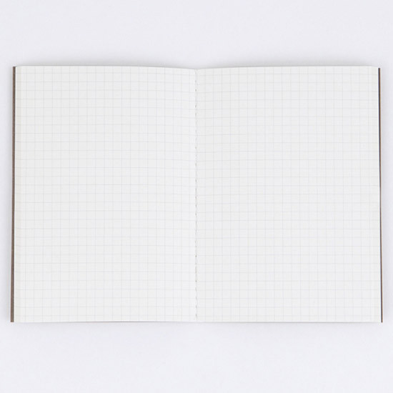 SOSOMOONGOO Forest sewn bound A6 grid notebook - fallindesign