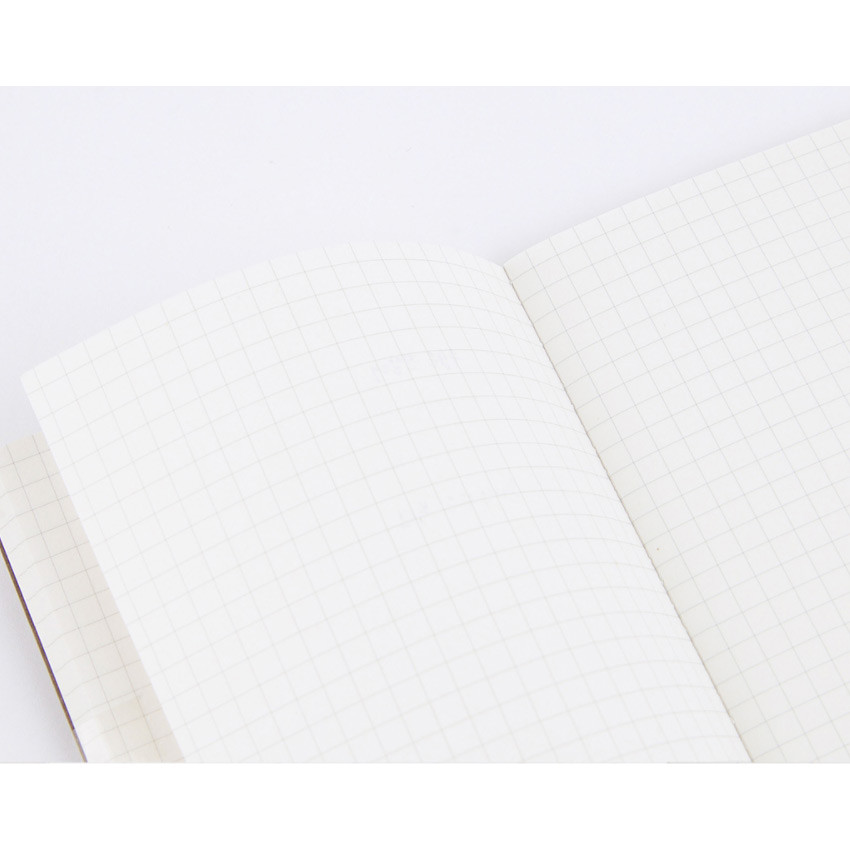 SOSOMOONGOO Forest sewn bound A6 grid notebook - fallindesign