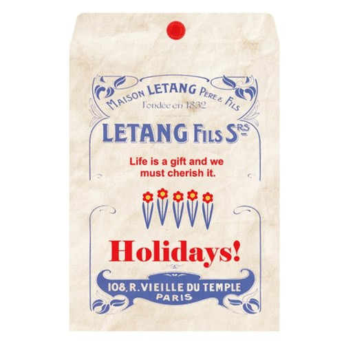 UNIVERSAL CONDITION Vintage Blue Holiday Gift Bag Envelope Set