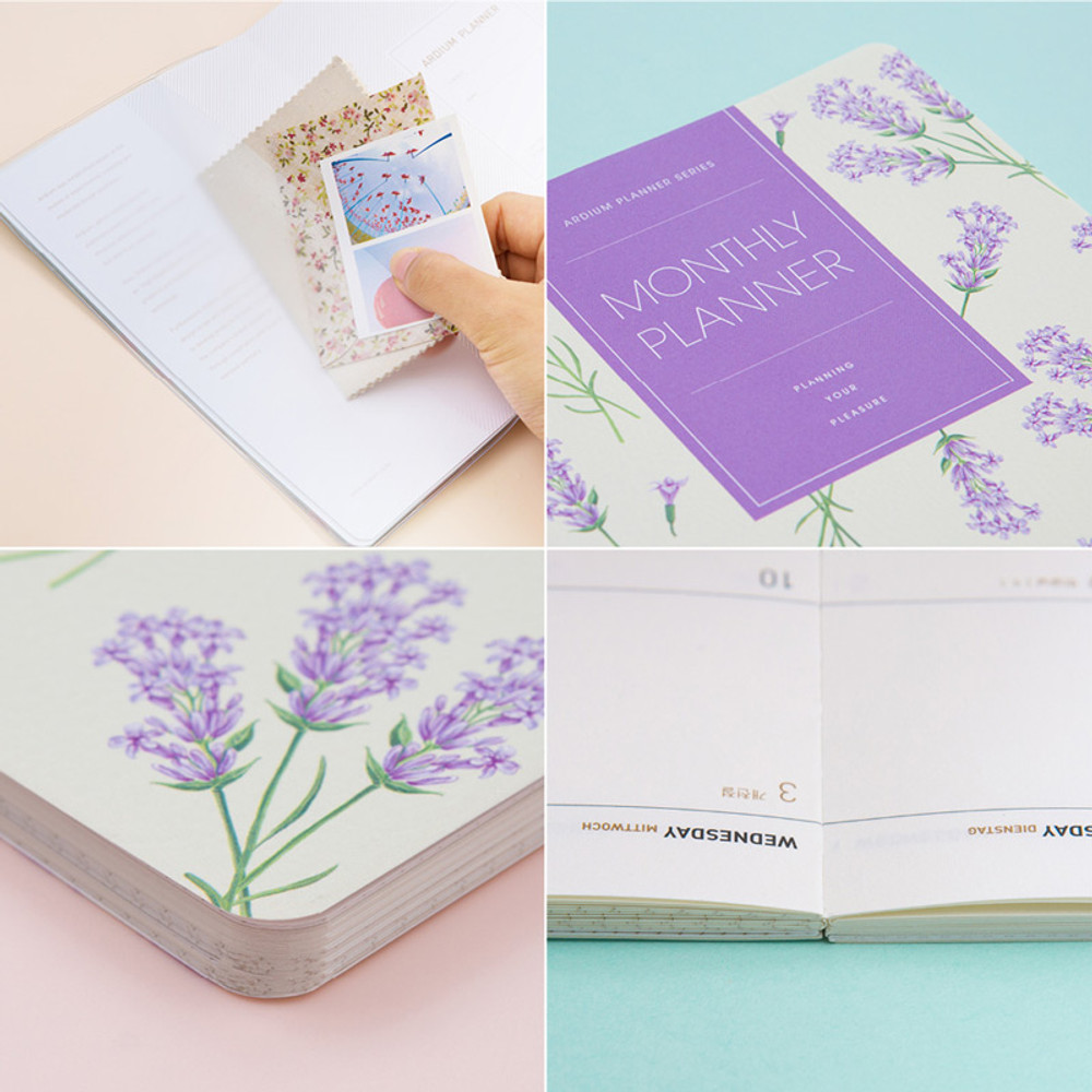 2018 Pattern dated monthly planner scheduler