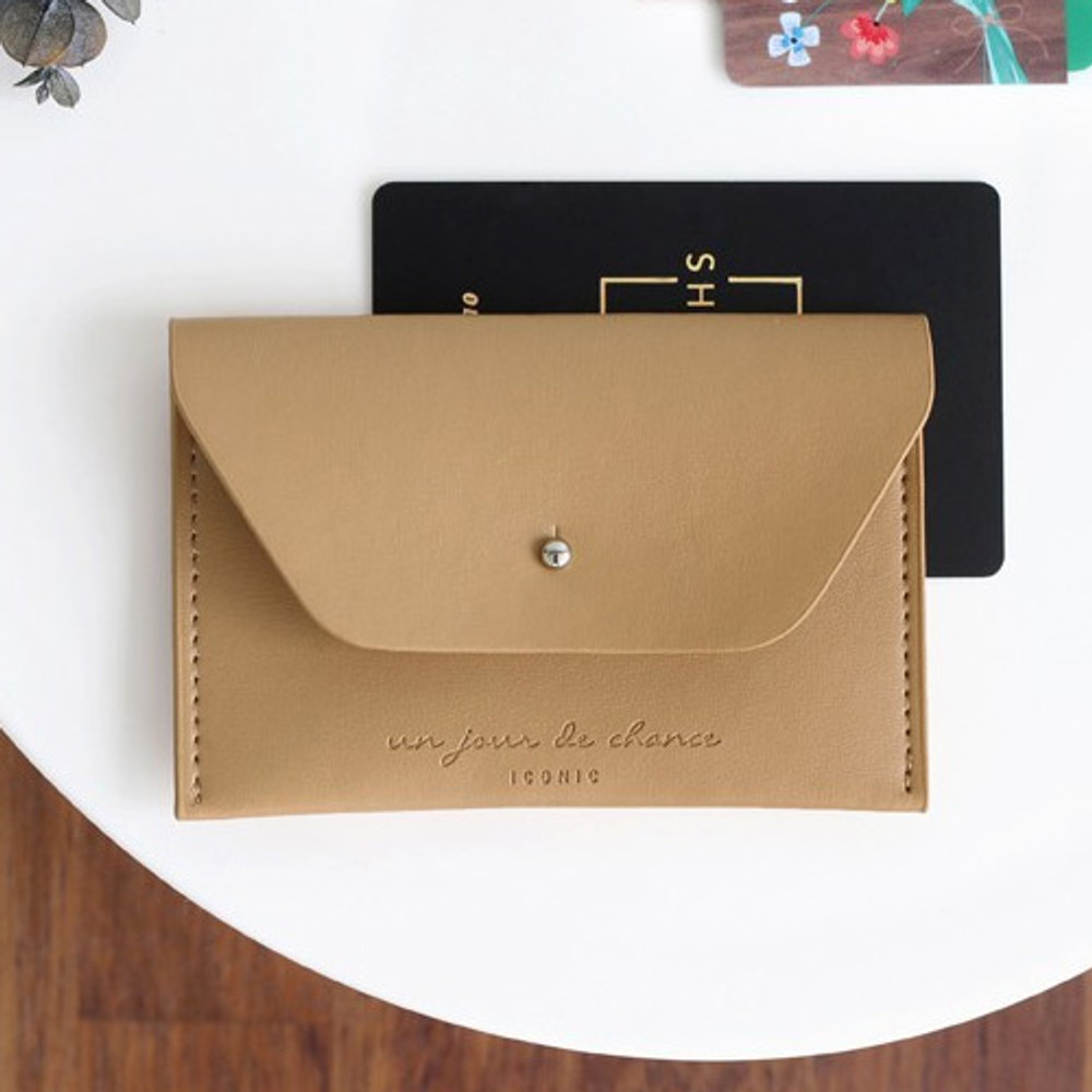 Un jour de chance slim card case holder