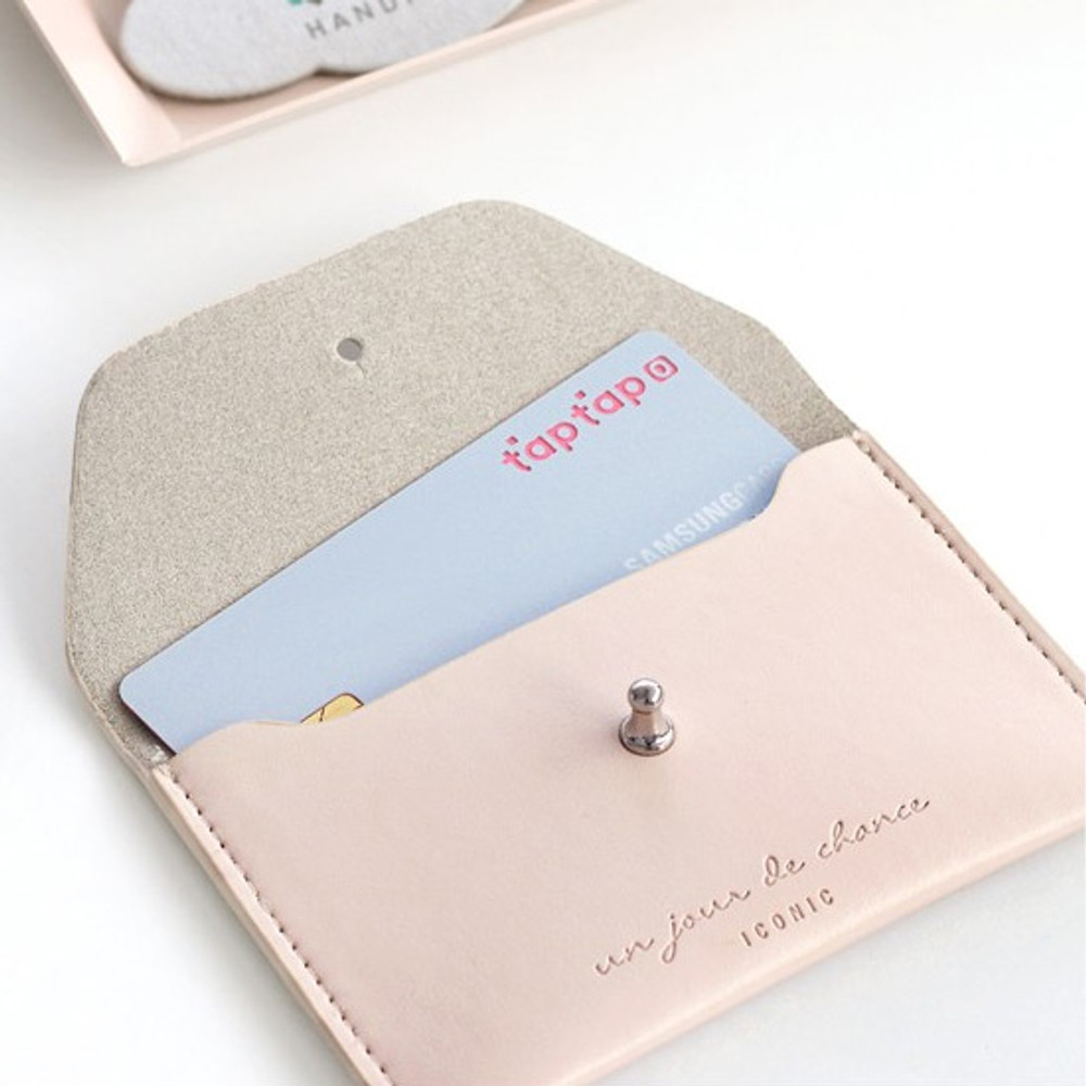 Indi pink - Un jour de chance slim card case holder