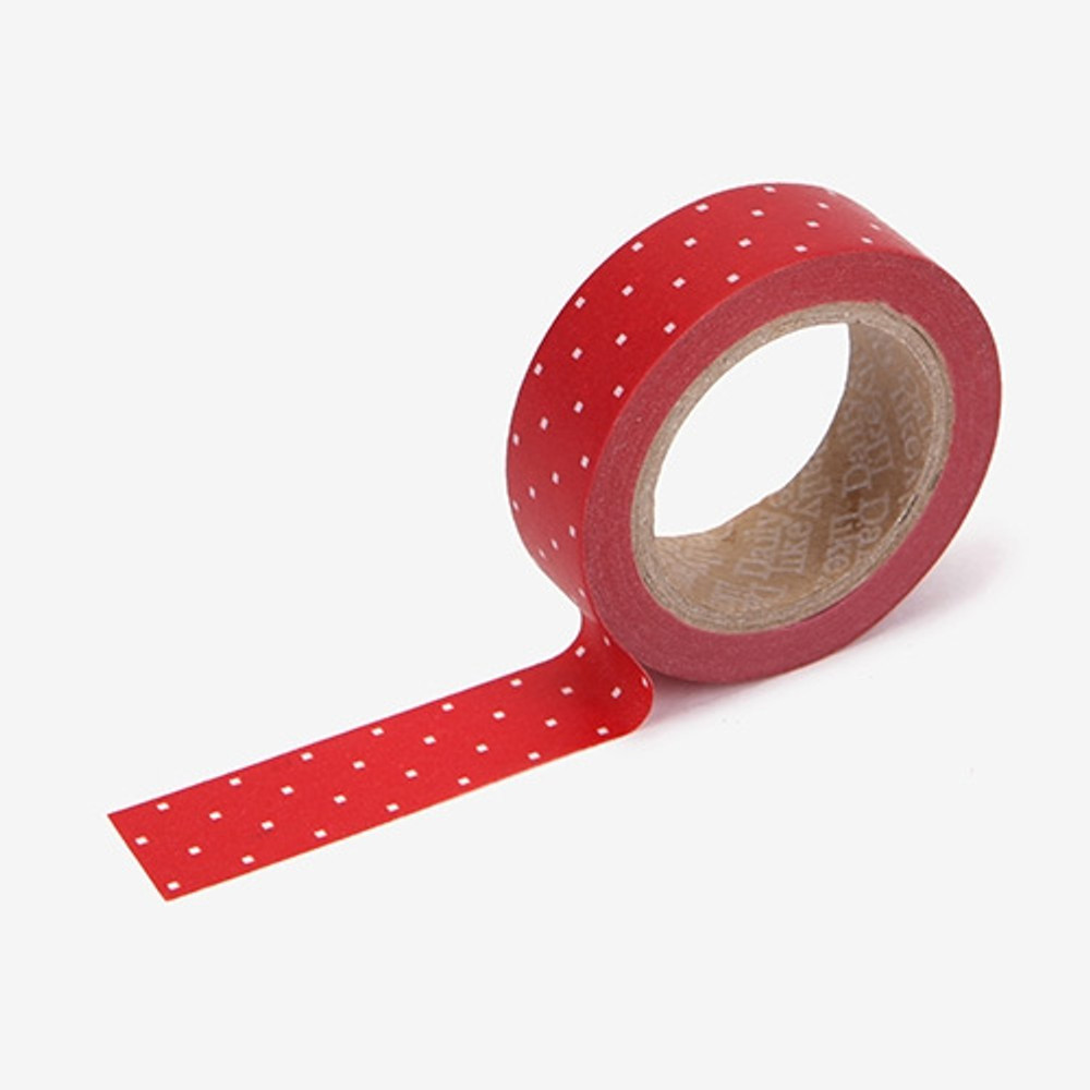 red masking tape