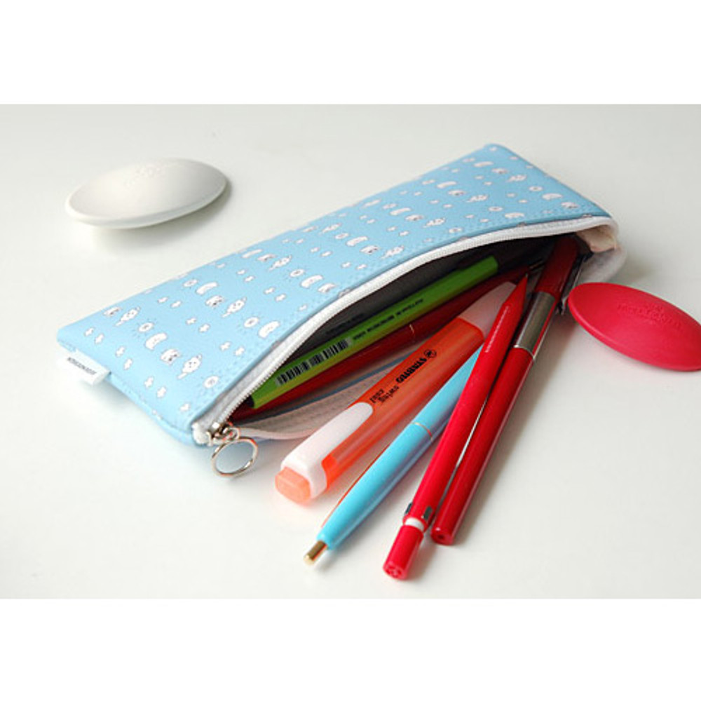 eedendesign Pattern zipper slim pencil case pencil pouch