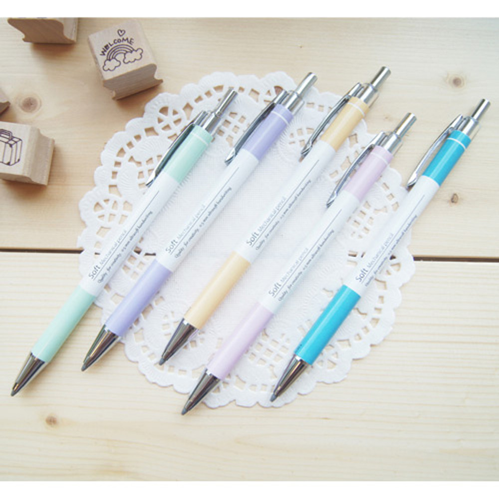 Hello Today Pastel Soft 0 5mm Sharp Mechanical Pencil Fallindesign
