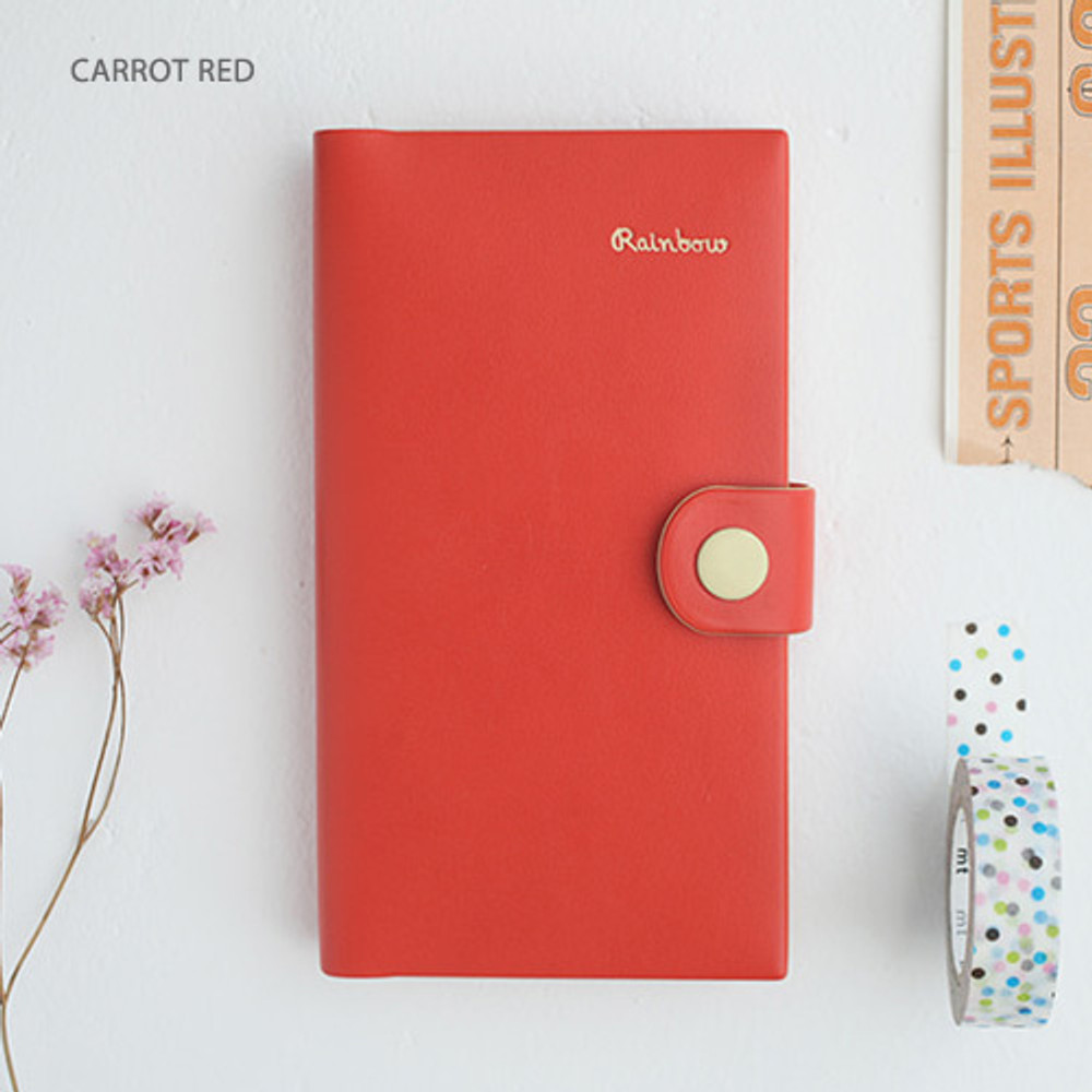 Carrot red - 2018 Rainbow small dated diary