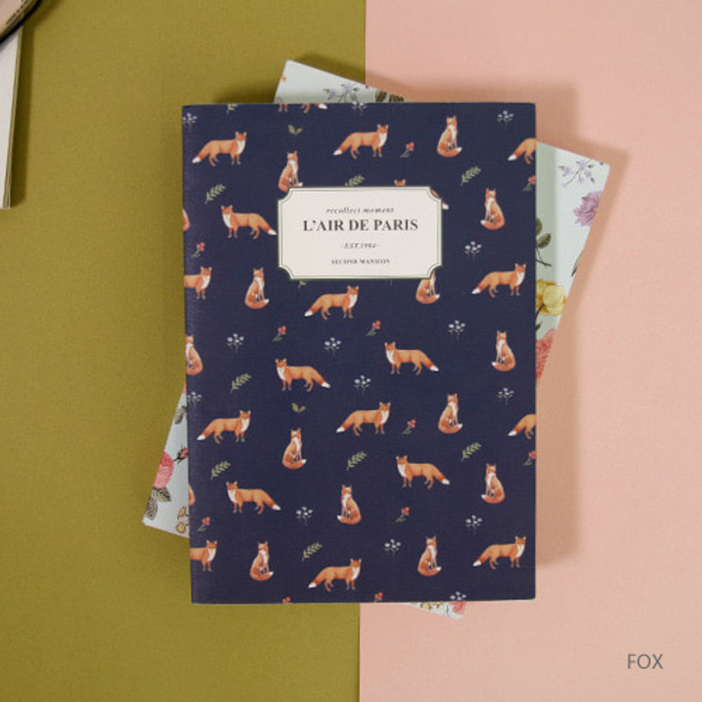 Fox - Mellow pattern undated weekly diary