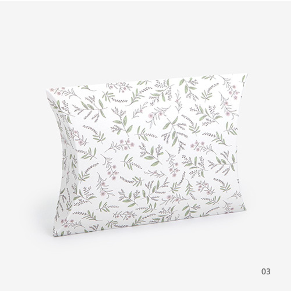 03 - For your heart pattern medium pillow paper gift box 