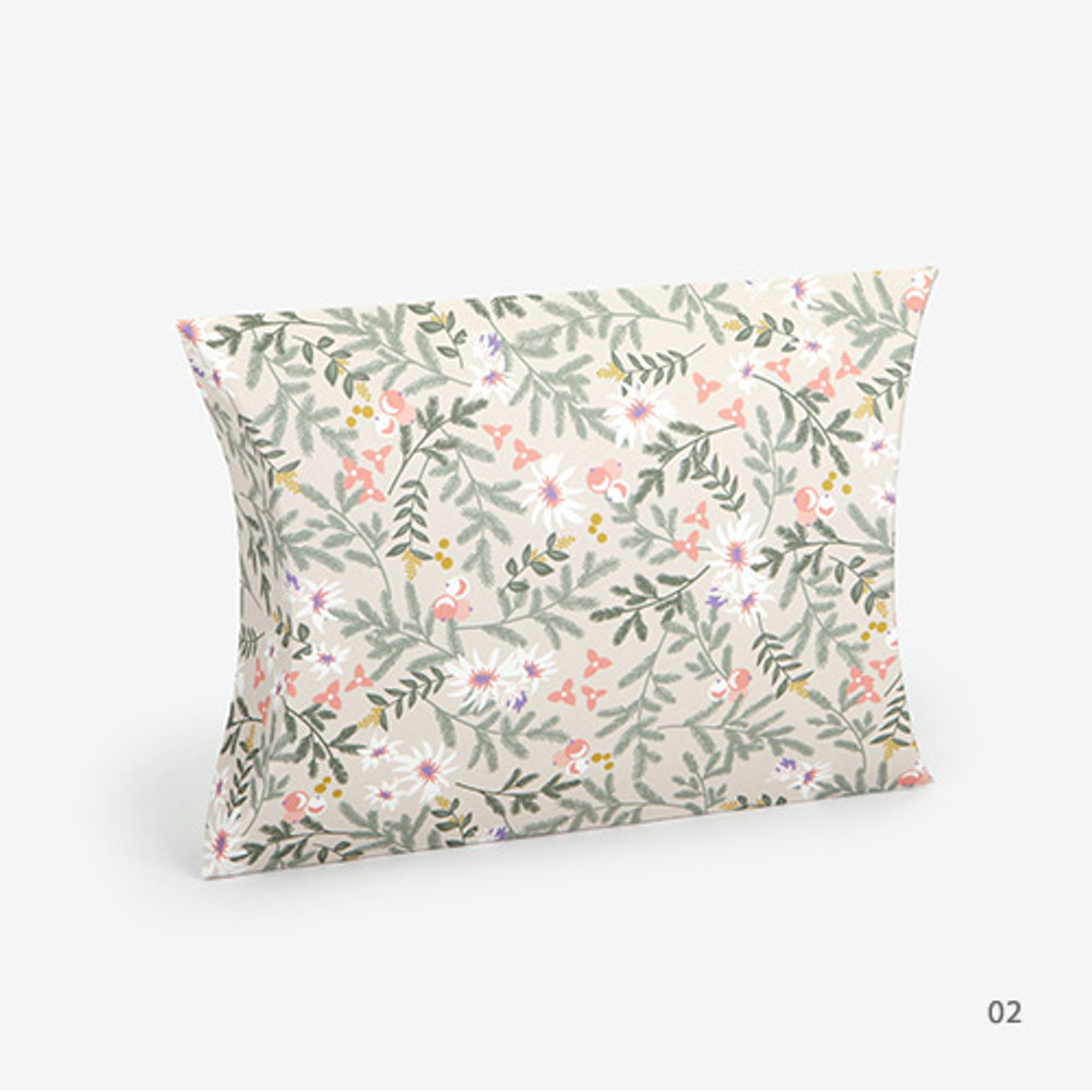02 - For your heart pattern medium pillow paper gift box 