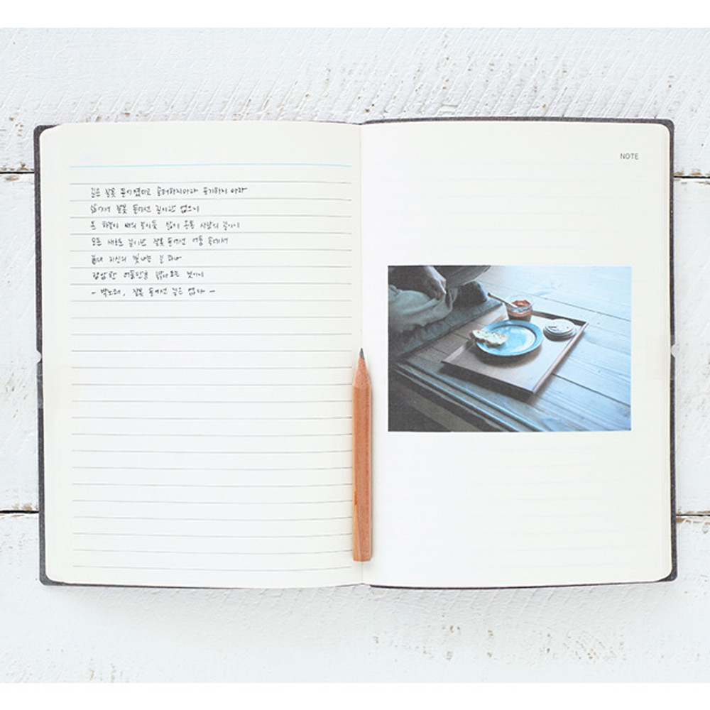 Note - Agenda large undated weekly diary