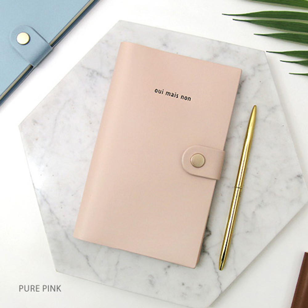 Pure pink - Oui mais non medium undated weekly diary