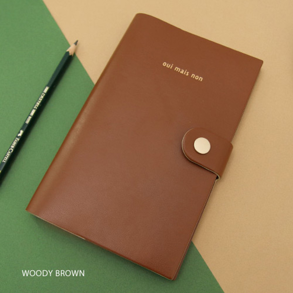Woody Brown - Oui mais non medium undated weekly diary